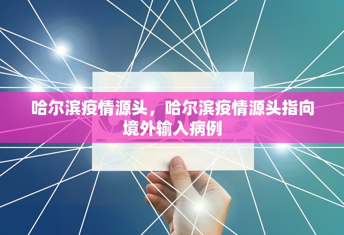 哈尔滨疫情源头，哈尔滨疫情源头指向境外输入病例