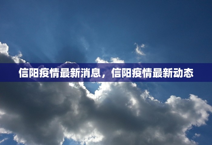 信阳疫情最新消息，信阳疫情最新动态