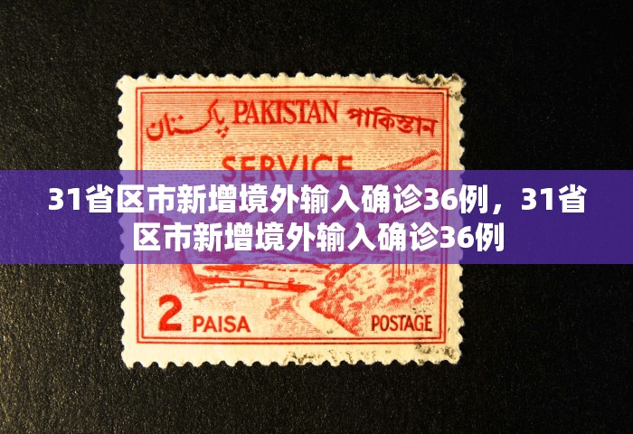 31省区市新增境外输入确诊36例，31省区市新增境外输入确诊36例