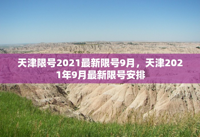 天津限号2021最新限号9月，天津2021年9月最新限号安排