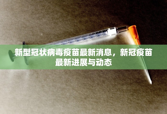新型冠状病毒疫苗最新消息，新冠疫苗最新进展与动态